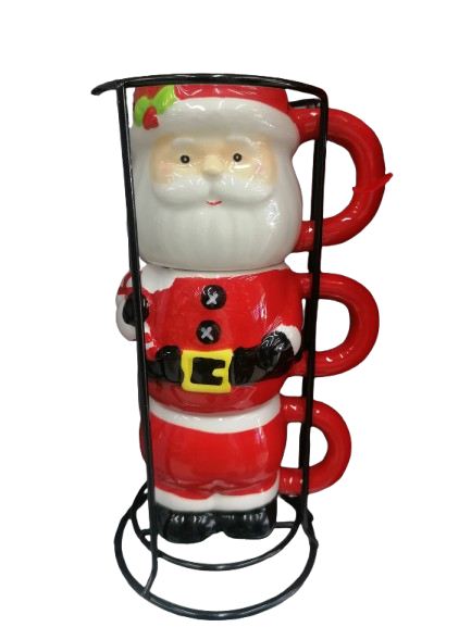 Set de Tazas Navideñas